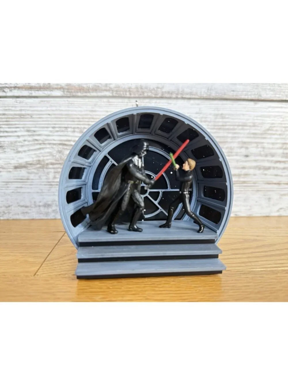 Hallmark Keepsake Ornament 2008 Star Wars VI Final Confrontation Light & Sound